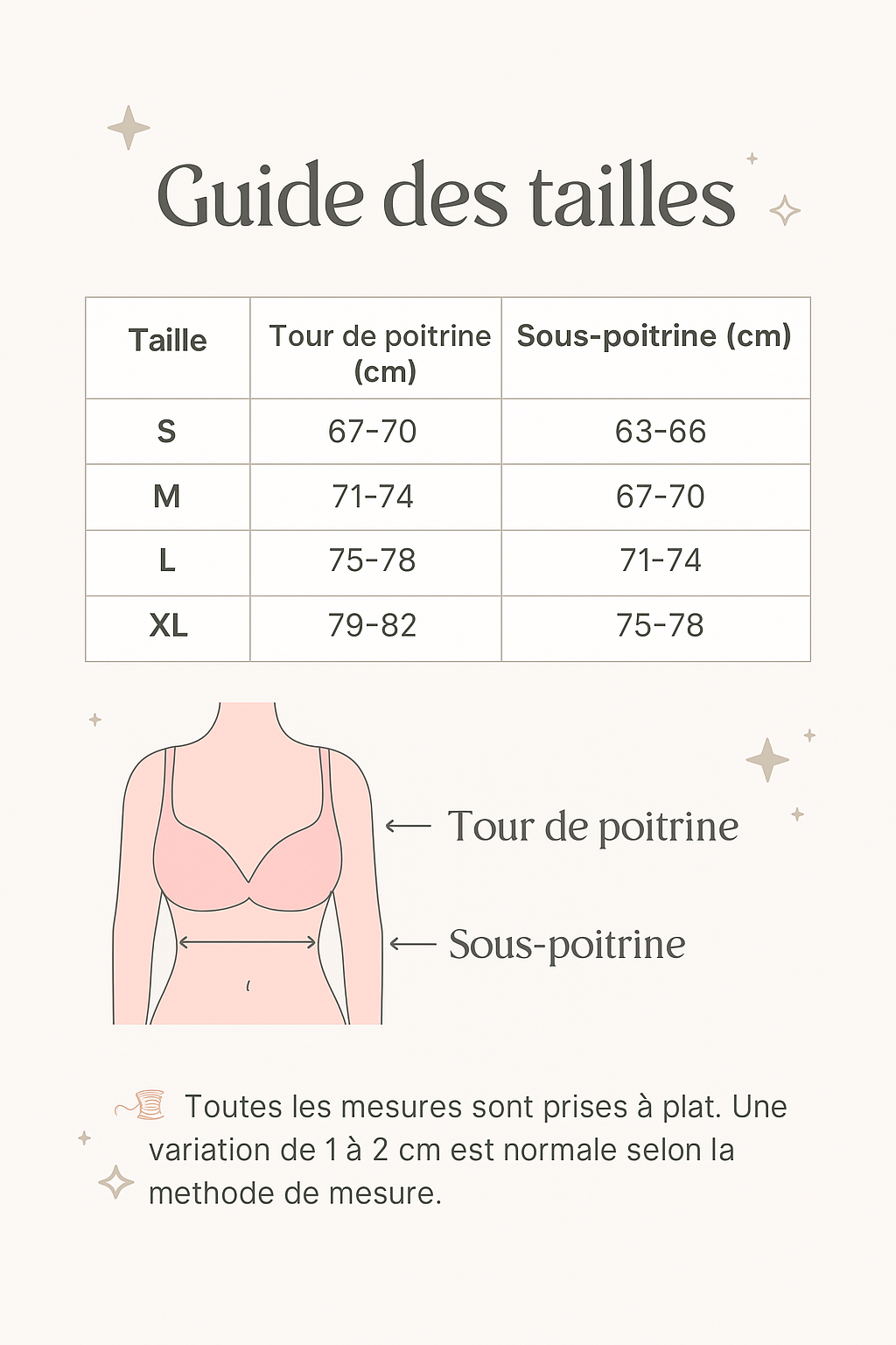 Soutien-gorge d’allaitement Étoile Maternelle