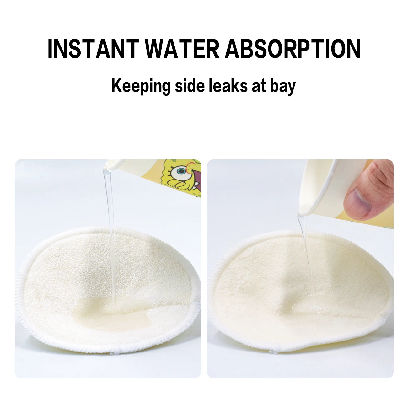 🌸 Petales de Douceur – Coussinets d’allaitement réutilisables